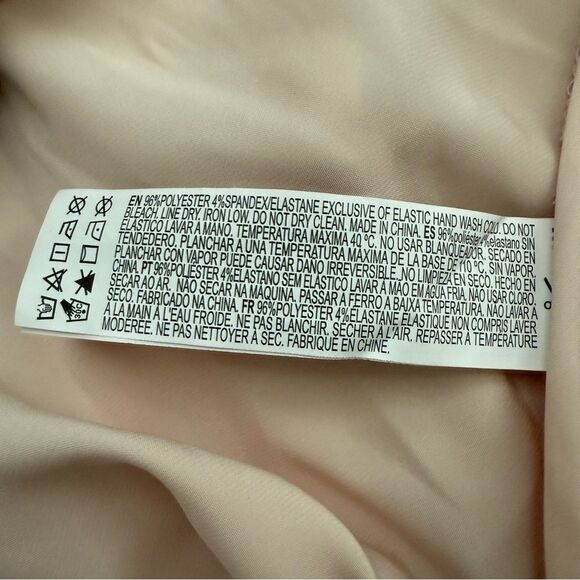 Forever 21 Slip Mini Skirt Resort Wear Cream Size  Medium - Picture 7 of 10